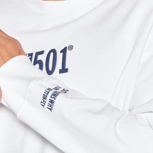 Sweat Blanc Homme Levis Relaxed Graphic vue 0