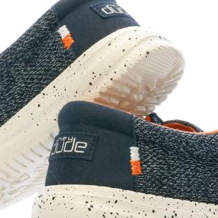 Hey Dude Wally Youth Navy Boy's Shoes Photo of the Espace des Marques %store% store - view of %key%