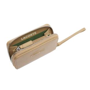 Portefeuille Beige Femme Lacoste Leather vue 0