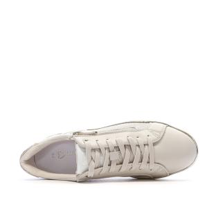 Marco Tozzi Cream Comb Beige Women’s Trainers Photo of the Espace des Marques %store% store - view of %key%