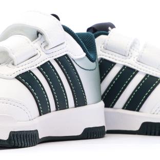 Baskets Blanches/Vertes Garçon Adidas Mickey Tensaur vue 0