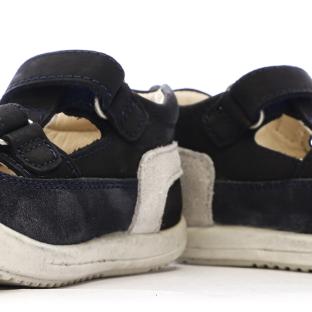 Sandales Marine Garçon Kickers Salome vue 0