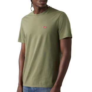 T-shirt Vert Olive Homme Levi's Ss Classic Hm Tee vue 0