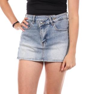 Falda-pantalón corta azul para mujer Monday Premium 164 ver 0