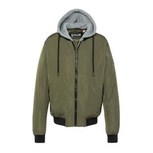 Blouson Kaki Schott Pastron Amovible vue 0