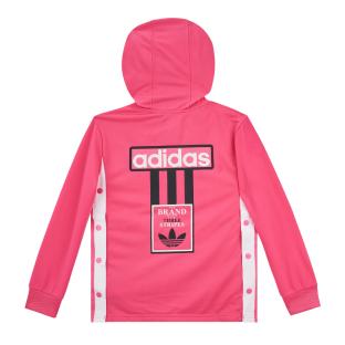 Sweatshirt Rosa Mädchen Adidas Fz Hoodie Ansicht 0