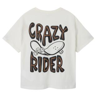 White Boy's T-Shirt Name it Loose Photo of the Espace des Marques %store% store - view of %key%