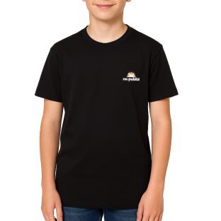 T-Shirt Schwarz Jungen No Publik Little Ansicht 0