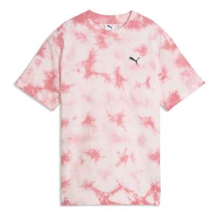 Puma Ess Elevated Relaxed Boys’ Pink/White T-Shirt Photo of the Espace des Marques %store% store - view of %key%