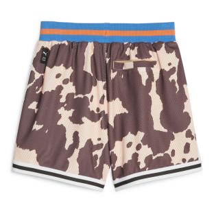 Short de Basketball Marron/Beige Homme Puma Clyde's vue 0