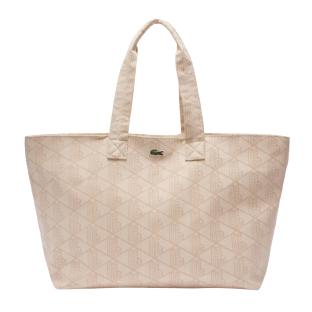 Sac Cabas Beige Femme Lacoste XL Summer vue 0