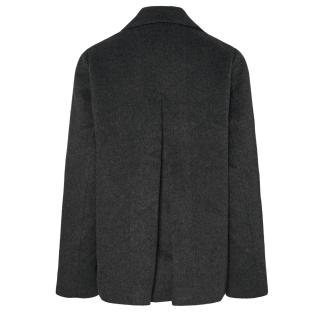 Abrigo negro de mujer Pieces Jasmin Outerwear ver 0