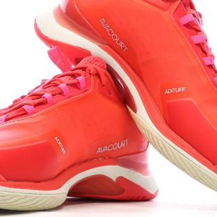 Tennisschuhe Rot Herren Adidas Avacourt 2 Ansicht 0