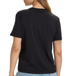 T-Shirt Noir Femme Calvin Klein Jeans Classic Boxed vue 0