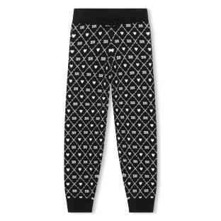 Jogging Noir/Blanc Ado Sonia Rykiel A14019 vue 0