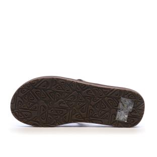 Braune Herren-Flip-Flops von Quiksilver Carver Nubuck Ansicht 0