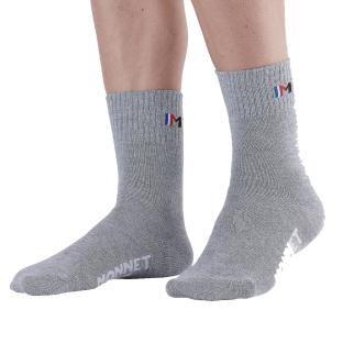 X1 Paire de Chaussettes Gris Monnet Mid Twin vue 0