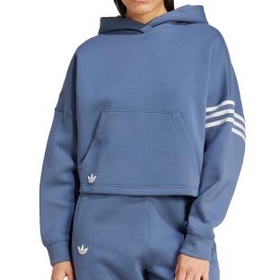 Kapuzenpullover Blau Damen Adidas Neucl Ansicht 0