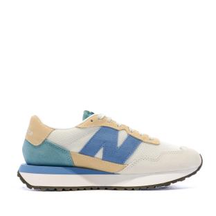 WS237 Baskets Beige/Bleu Femme New Balance vue 0
