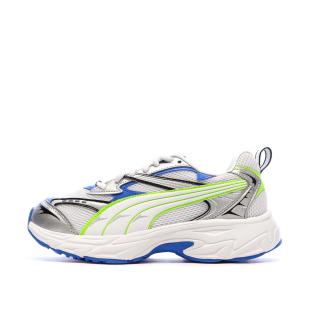 Weiße/blaue Puma Morphic Sneaker für Jungen Ansicht 0