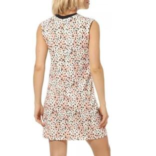 Vestido Mujer Blanco/Naranja/Negro Vans Leila ver 0