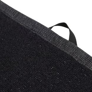 Schwarz-weißes Handtuch für Herren von Adidas 3bar Towel Smal Ansicht 0