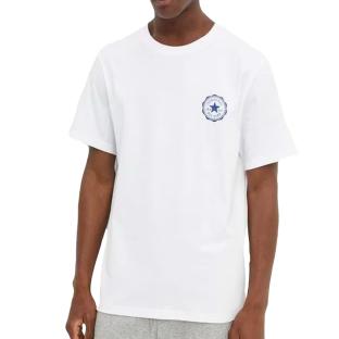 T-Shirt Weiß Herren Converse Classic Sport Ansicht 0