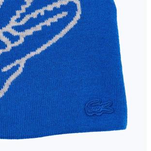 Bonnet Bleu Homme Lacoste Broderie vue 0