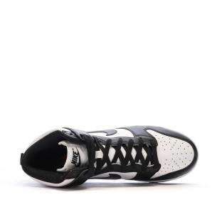 Baskets Blanches/Noires Homme Nike Dunk Hi vue 0