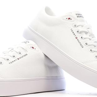 Baskets Blanches Homme Tommy Hilfiger Harlem vue 0