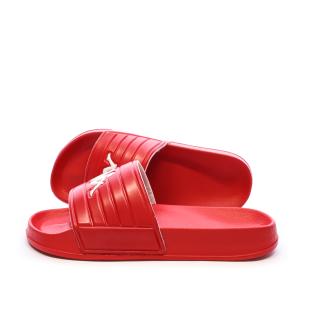 Claquettes Rouge Garçon Kappa Logo Sarty Kid vue 0