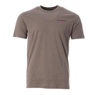 T-Shirt Grau Mann Diesel T-just Small Ind Off Maglietta Ansicht 0