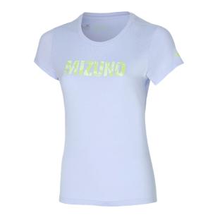 T-shirt Bleu Femme technique Mizuno Athletic K2GA2202-03 vue 0
