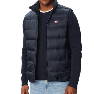 Ärmellose Daunenjacke in Marineblau für Herren von Tommy Hilfiger, zusammenfaltbar Ansicht 0