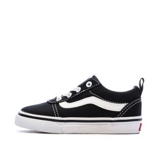 Baskets Noires/Blanches Enfant Vans Ward Slip-on vue 0