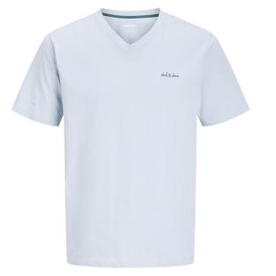 T-Shirt Bleu Clair Homme Jack & Jones Jjblaze vue 0