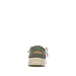 Hey Dude Wally Youth 13013 Khaki Boys’ Shoes Photo of the Espace des Marques %store% store - view of %key%