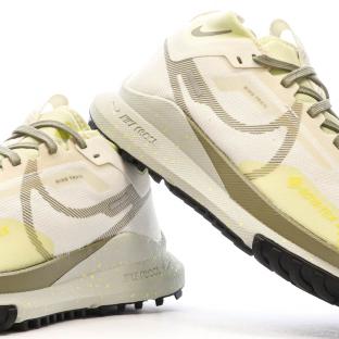 Chaussures de trail Blanche/Jaune Femme Nike React Pegasus vue 0