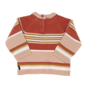 Jersey de rayas rosa para niña EOM Koray ver 0