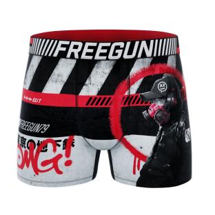 Calzoncillos para niños Negro/Rojo/Gris Freegun OMG ver 0