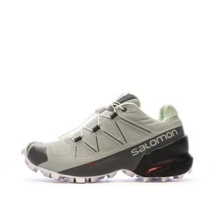 Zapatillas de senderismo grises para mujer Salomon Speedcross ver 0