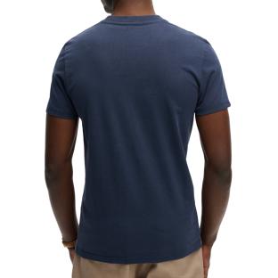 T-Shirt Marine Homme Superdry Essential Serif vue 0