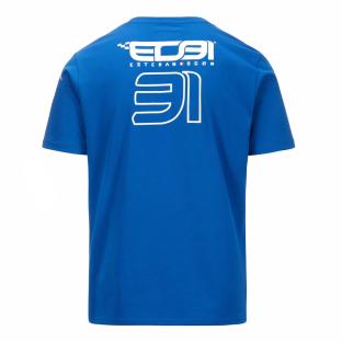 T-shirt Bleu Homme Kappa Ardlo vue 0