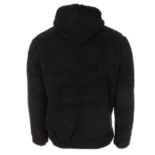 Paname Brothers Sudadera Sherpa Negra con Cremallera Completa para Hombre ver 0