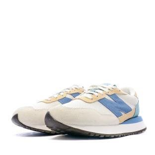 WS237 Baskets Beige/Bleu Femme New Balance vue 0