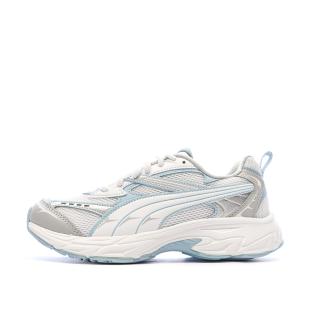 Weiße/hellblaue Puma Morphic Sneaker für Jungen Ansicht 0