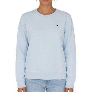 Hellblaues Damen-Sweatshirt Tommy Hilfiger Flag Crew1 Ansicht 0