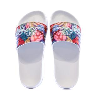 Claquettes Blanches Femme Kappa Sarty 2 vue 0
