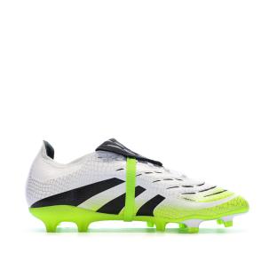 Chaussures de Foot Blanc/Jaune Adidas Predator League FT FG/MG vue 0