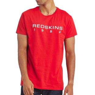 Rotes T-Shirt für Männer Redskins Steelers Ansicht 0